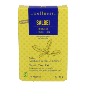 Wellness Salbei Halspastillen 30 Stk.
