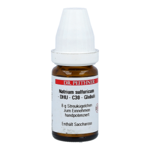 Natrium Sulfuricum DHU 8 g C 30 Globuli