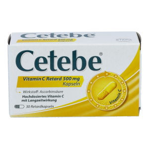 Cetebe Vitamin C Retard 500 mg Kapseln
