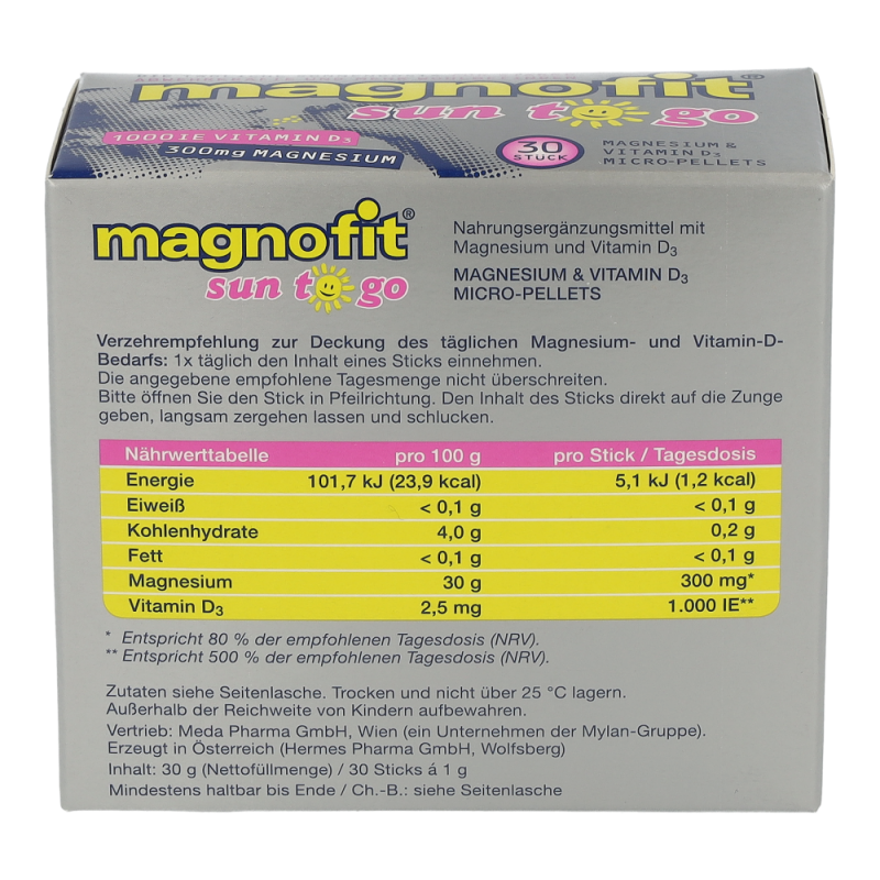 Magnofit Sun to Go Sticks
