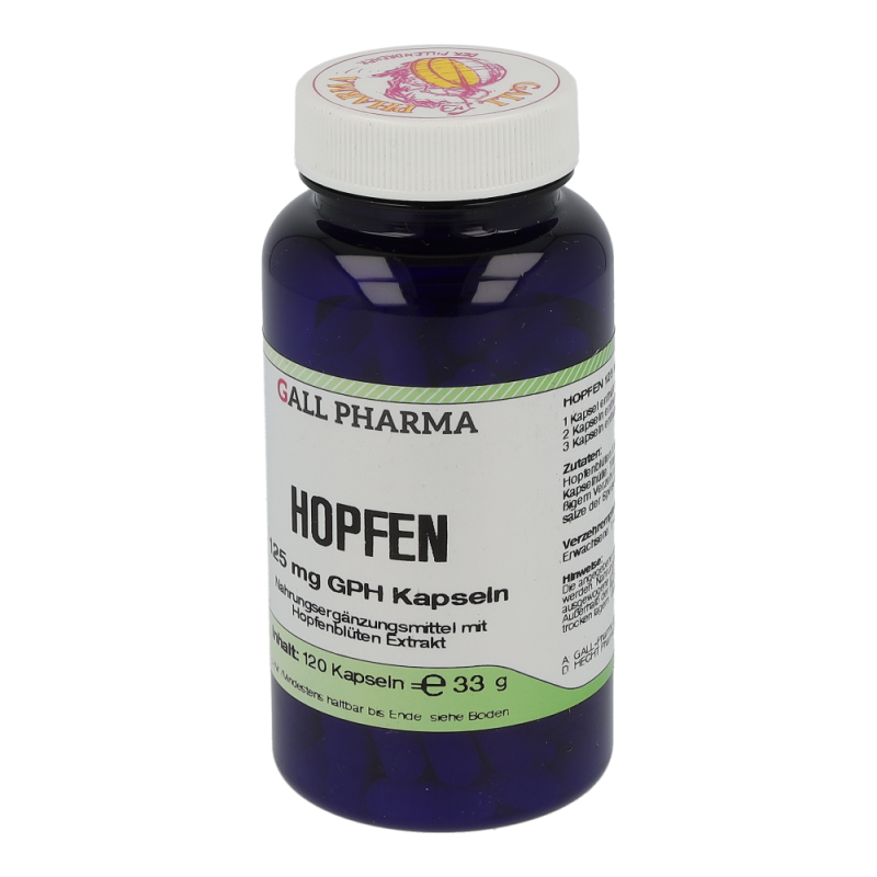 Hopfen 125mg Kapseln