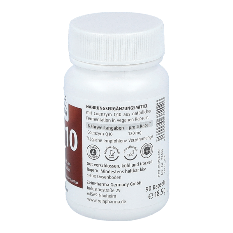 ZeinPharma Coenzym Q10 Kapseln 30mg 90 Stk.