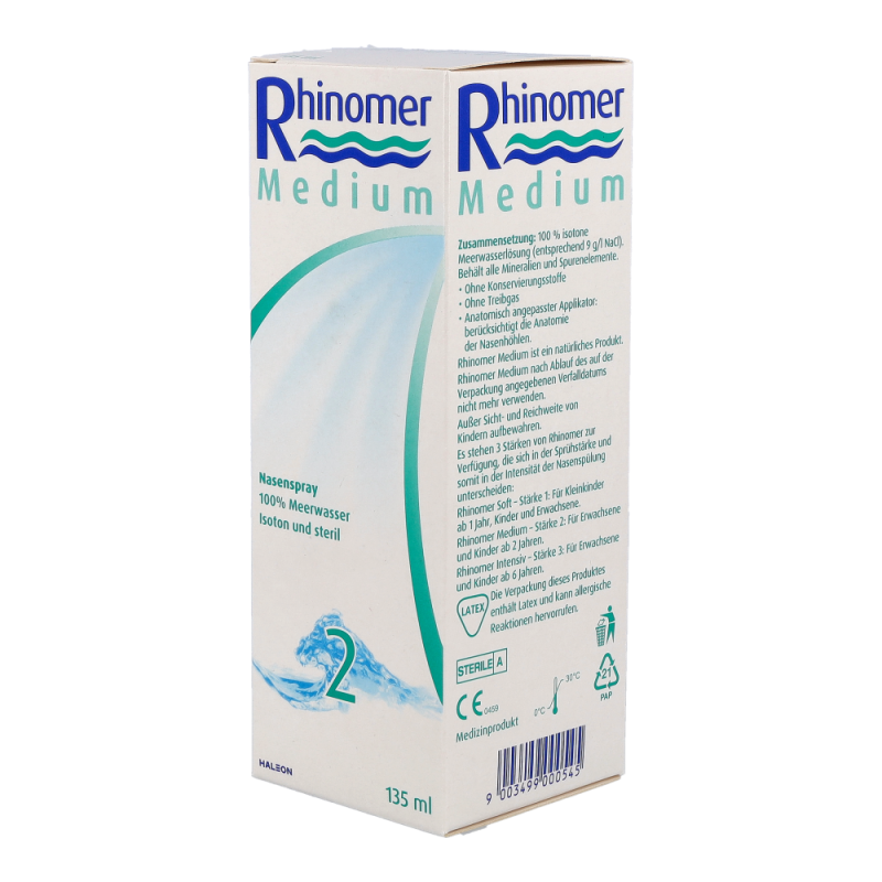 Rhinomer Medium Spüllösung 135 ml