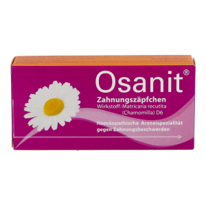 Osanit Zahnungszäpfchen 12 Stk.