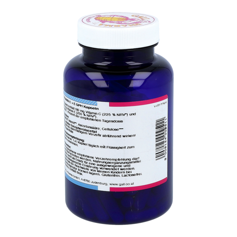Gall Pharma Vitamin C plus E Kapseln 120 Stk.