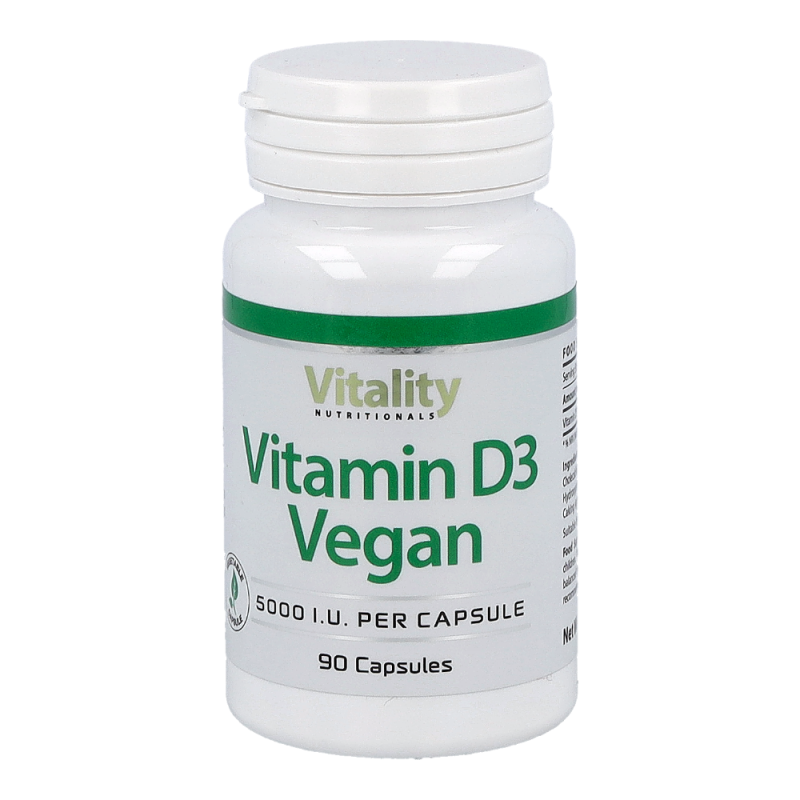 Vitality Nutritionals Vitamin D3 Vegan 90 Stk.