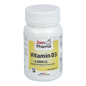 Zeinpharma Vitamin D3 2000IE Kapseln