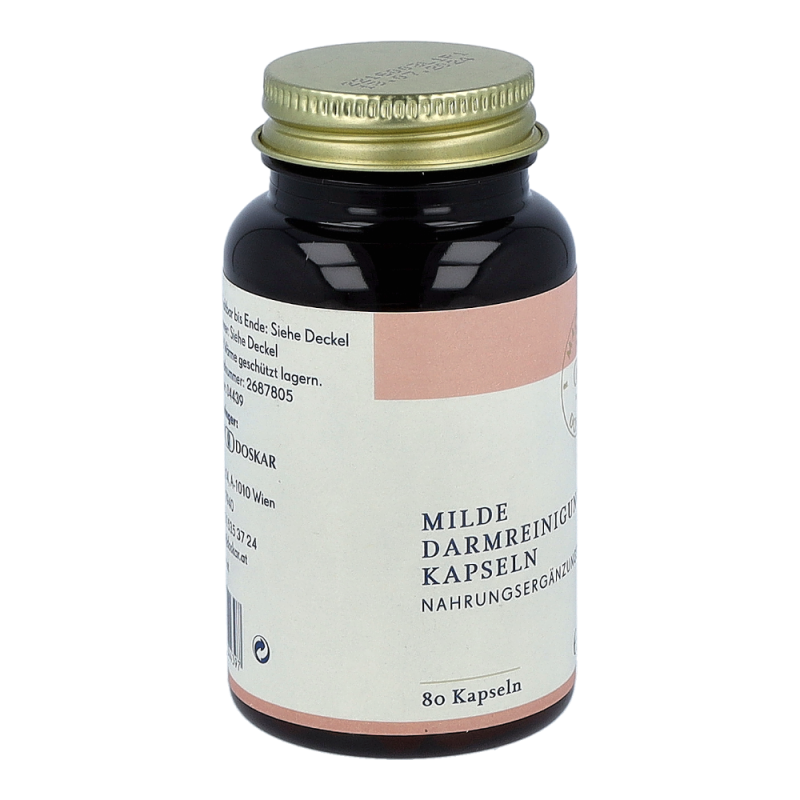 Milde Darmreinigung Flohsamen Kapseln 80 Stk.