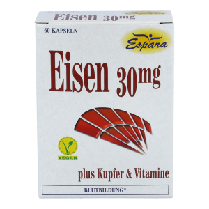 Espara Eisen Kapseln plus Kupfer & Vitamine 60 Stk.