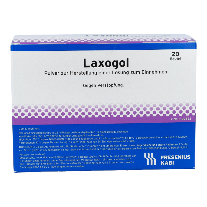 Laxogol Pulver zur Herstellung einer Lösung zum Einnehmen 20 Btl.