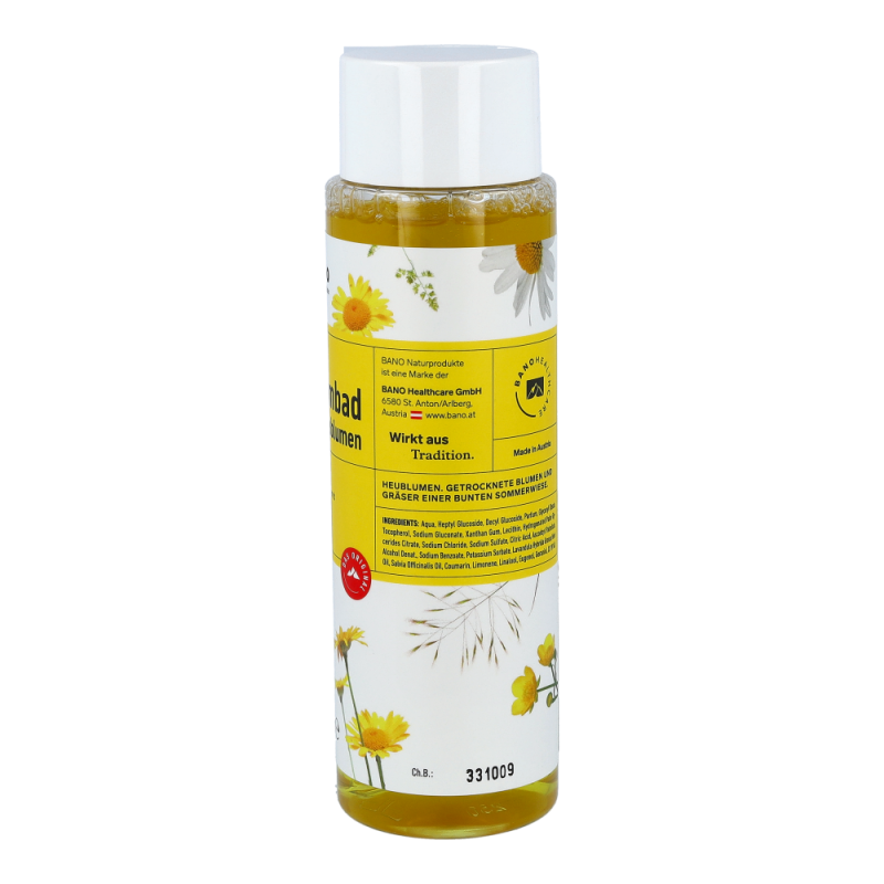 BANO Tiroler Heublumen Kräuterölschaumbad