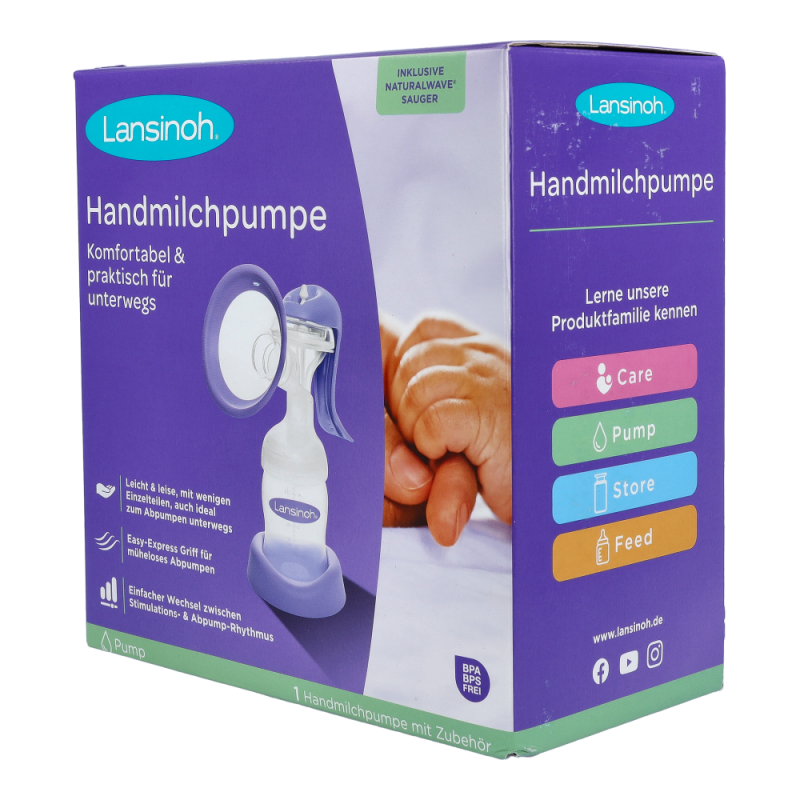 Lansinoh Hand Milchpulver Weithals 1 Stk.