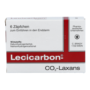 Lecicarbon Zäpfchen