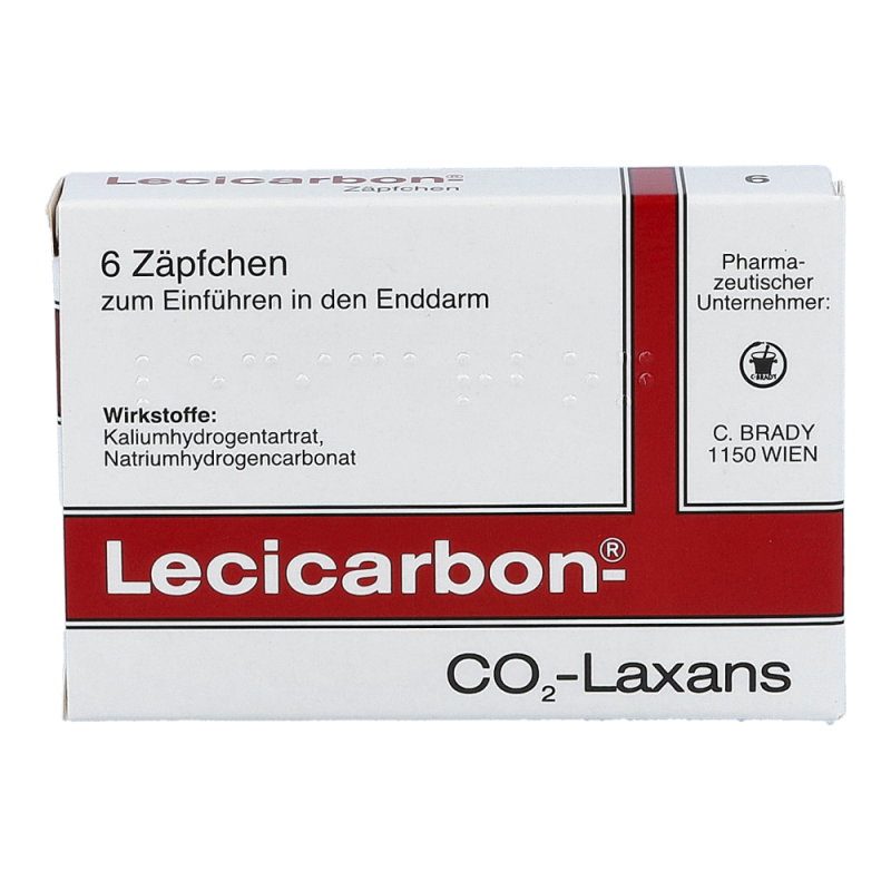Lecicarbon Zäpfchen
