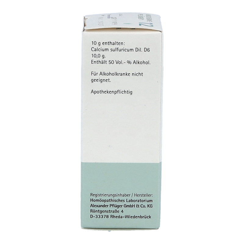 Pflüger Dr. Schüßler Nr. 12 Calcium Sulfuricum 30 ml