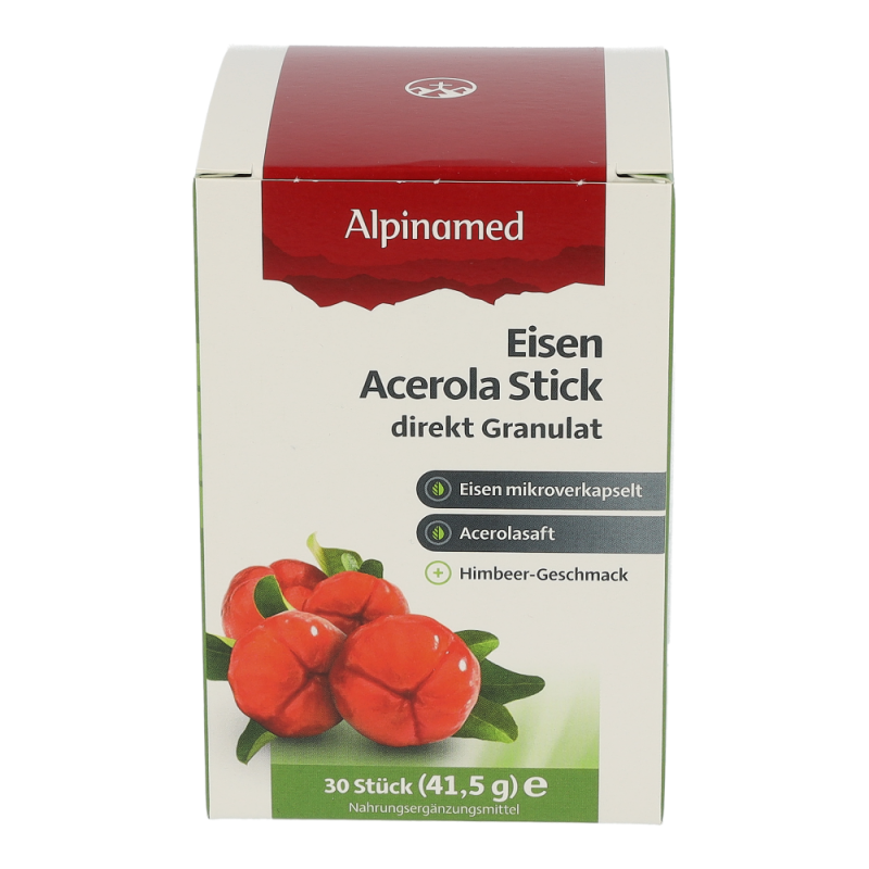 Alpinamed Eisen Acerola Sticks