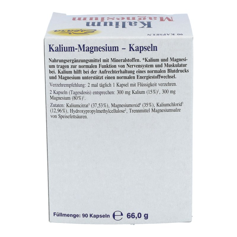 Espara Kalium Magnesium Kapseln 90 Stk.