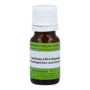 Lachesis Muta Remedia 10 g LM 6 Globuli