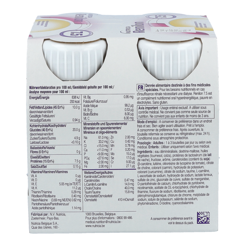 Nutricia Renilon Vital 7.5 125 ml Aprikose 4 Stk.