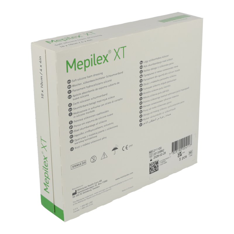 Mepilex XT 10x10cm 5 Stk.