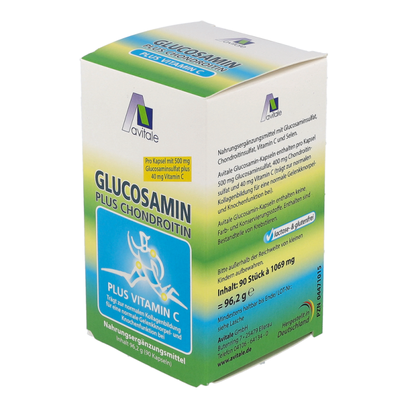 Avitale Glucosamine + Chondroitin 500 mg Kapseln 90 Stk.