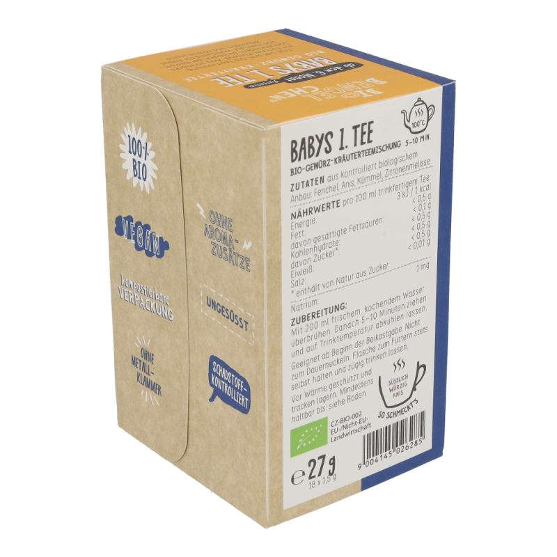 Sonnentor Baby’s erster Tee