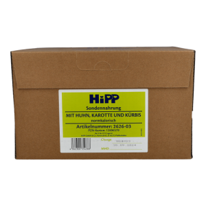 Hipp Sondennahrung mit Huhn, Karotte & Kürbis 12 Stk.