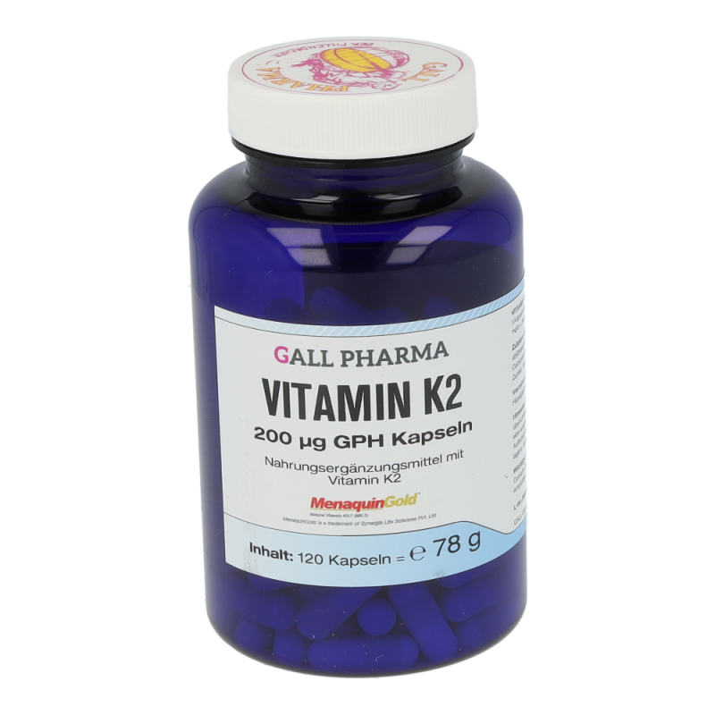 Gall Pharma Vitamin K2 200 mcg Kapseln 120 Stk.