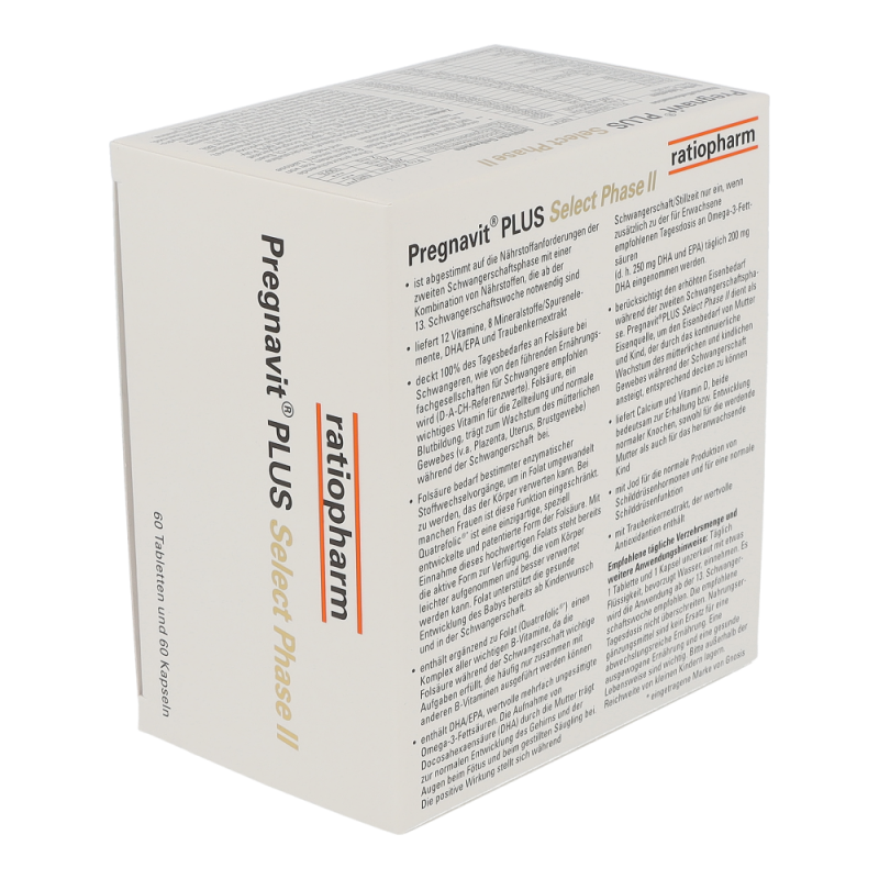 Pregnavit Plus Select Tabletten + Kapseln 120 Stk. Phase 2