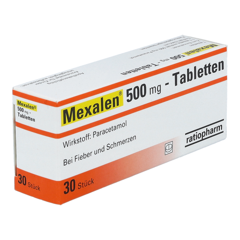 Mexalen 500 mg Tabletten