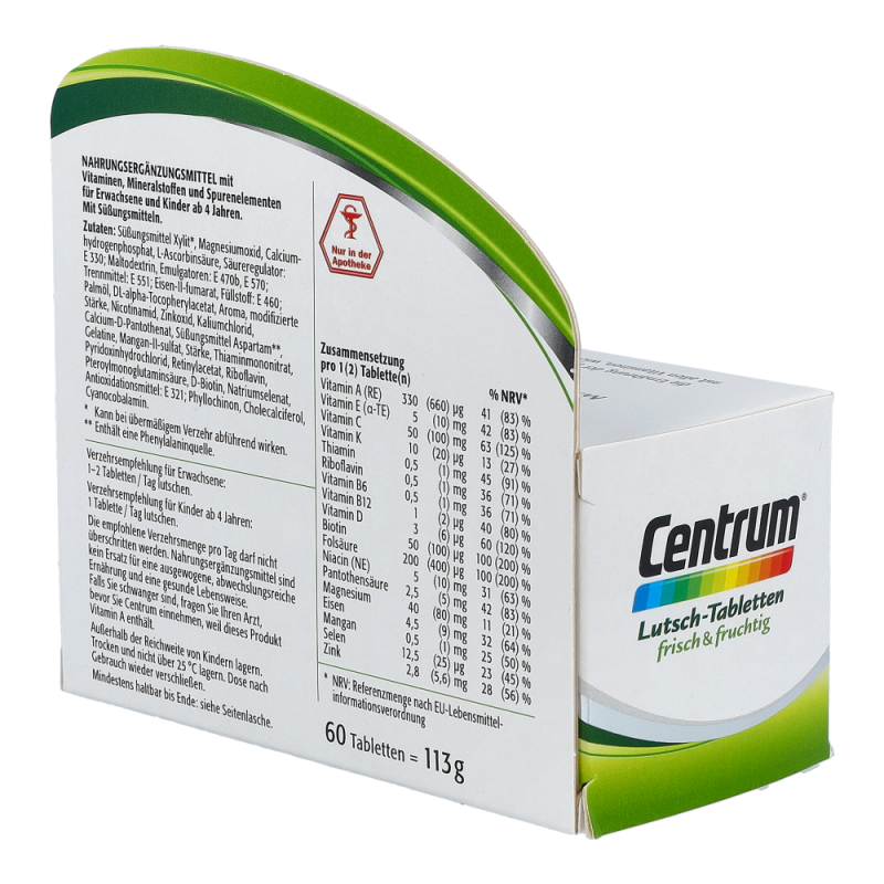 Centrum frisch & fruchtig Tabletten 60 Stk.