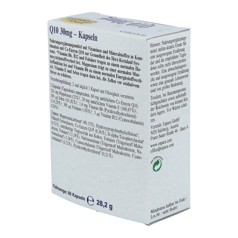 Espara Q10 30mg 60 Stk.