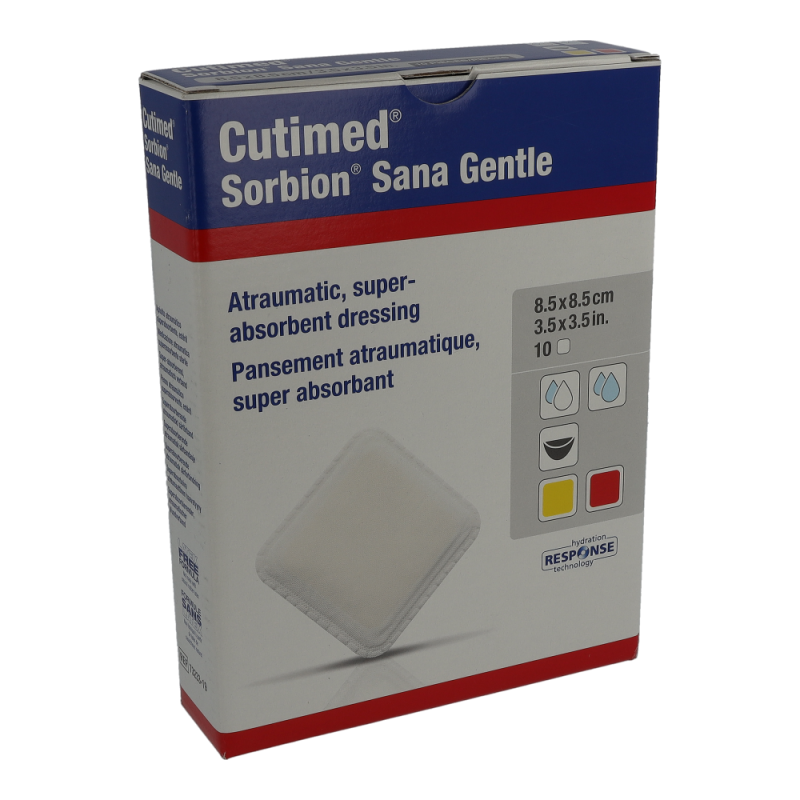 Sorbion Cutimed Com 8,5 x 8,5 cm 10 Stk.