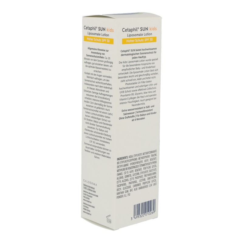 Cetaphil Sun Daylong Kids SPF30 Liposomale Lotion