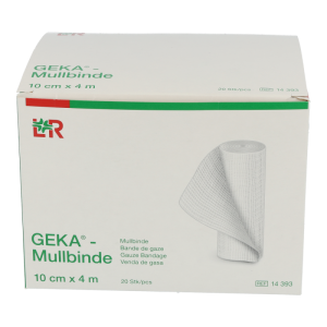 Mullbinde Geka 4 m x 10 cm 20F EP 20 Stk.
