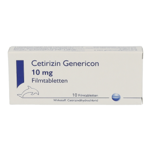 Genericon CETIRIZIN Filmtabletten 10mg – Antihistaminikum