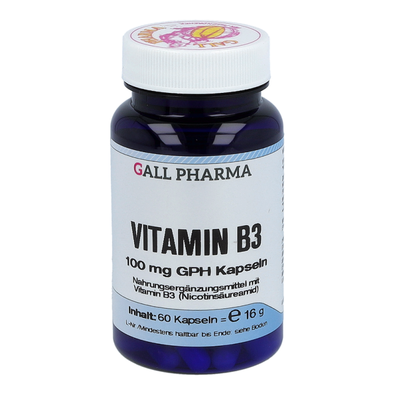 Vitamin B3 Kapseln 100mg