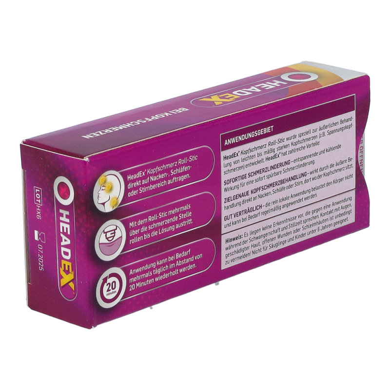HeadEx® Kopfschmerz Roll-Stic