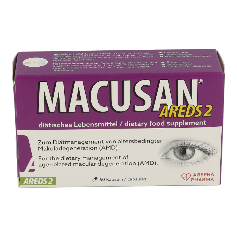 Macusan Tabletten Areds 2 60 Stk.