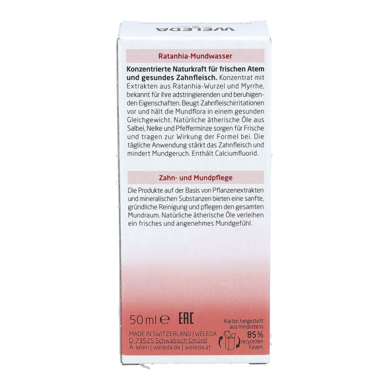 Weleda Ratanhia Mundwasser