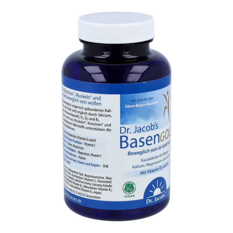 Dr. Jacobs BasenGOLD Kautabletten K2 126 Stk.