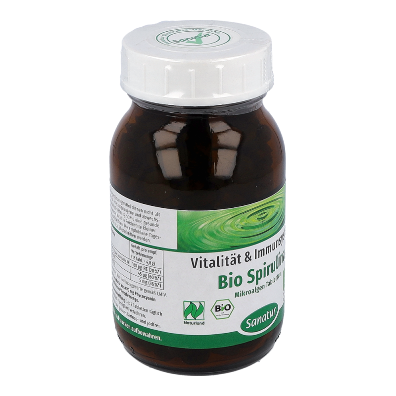 Sanatur Bio Spirulina Tabletten 400 mg 500 Stk.