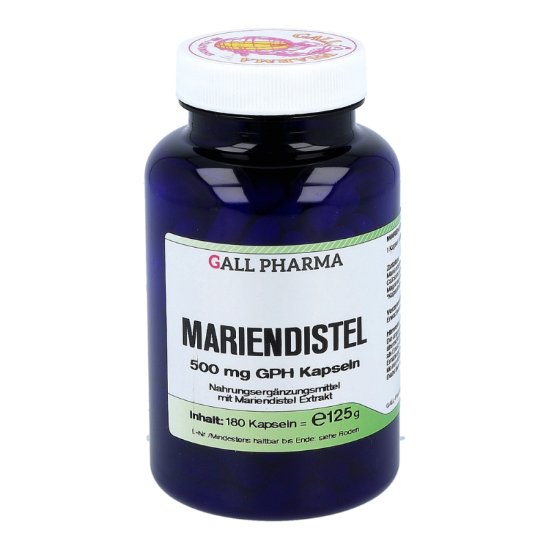 Gall Pharma Mariendistel 500 mg Kapseln 180 Stk.