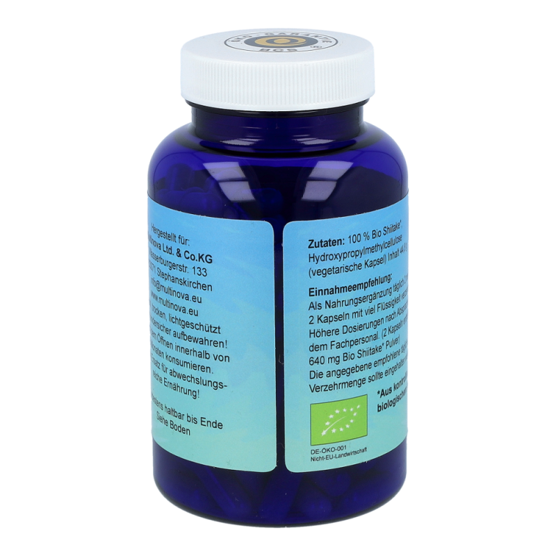 Multinova Shiitake Kapseln 140 Stk. BIO