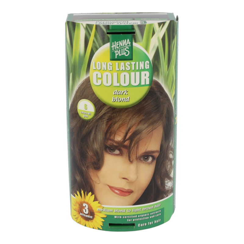 Henna Plus Longlasting Colour 100 ml Darkblond