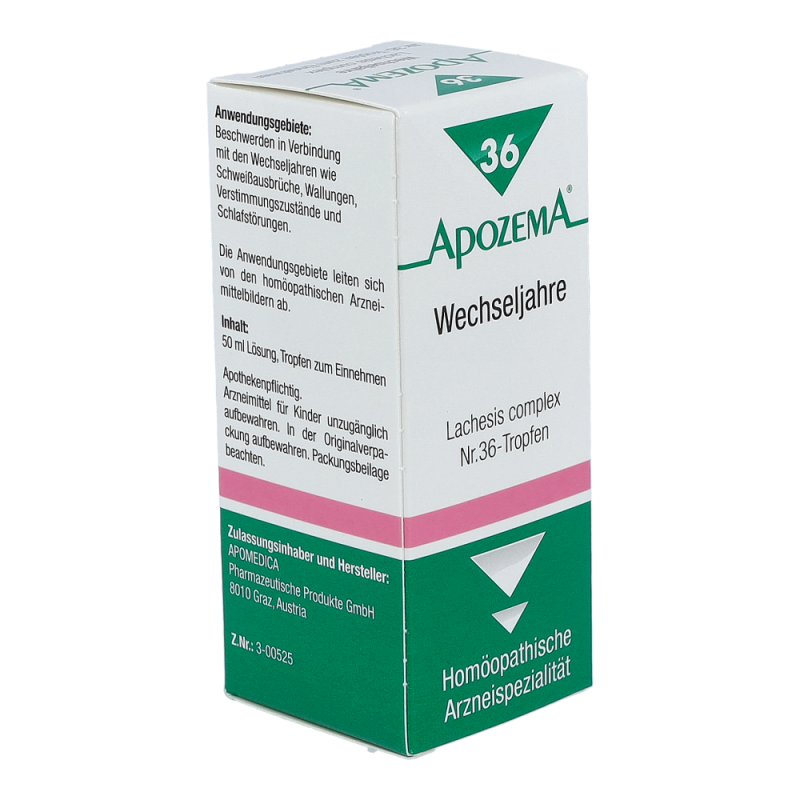 Apozema Tropfen Nr. 36 Wechseljahre 50 ml