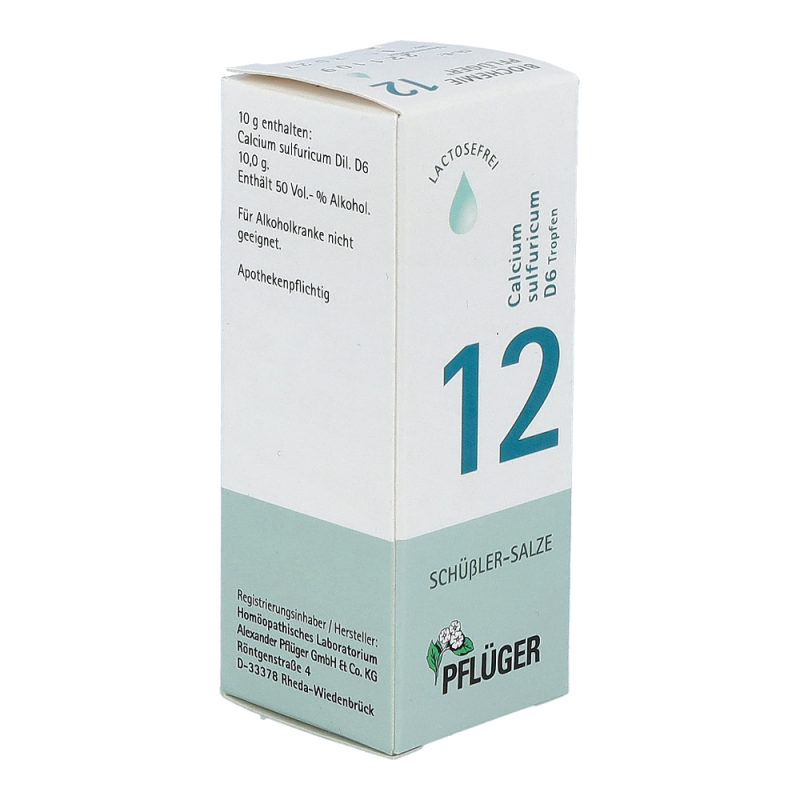Pflüger Dr. Schüßler Nr. 12 Calcium Sulfuricum 30 ml