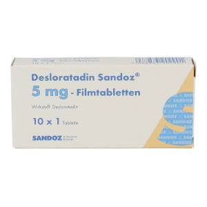 Desloratadin Sandoz 5 mg Filmtabletten 10 Stk.