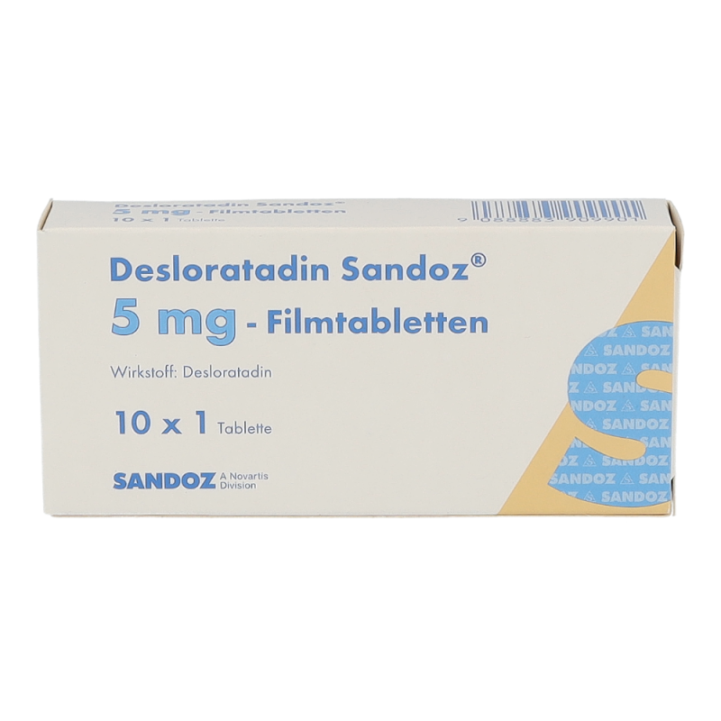 Desloratadin Sandoz 5 mg Filmtabletten 10 Stk.