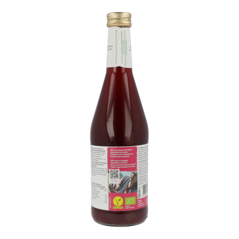 Biotta Bio Preiselbeer Plus Saft 500 ml